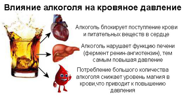 Горілка підвищує або знижує тиск: вплив її на організм