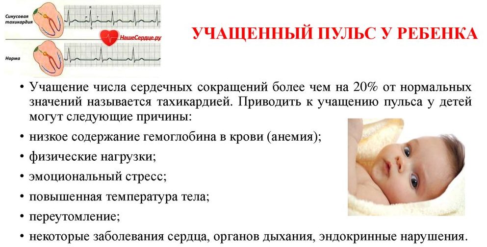 Пульс у дитини: фактори впливу на ЧСС і норми за віком