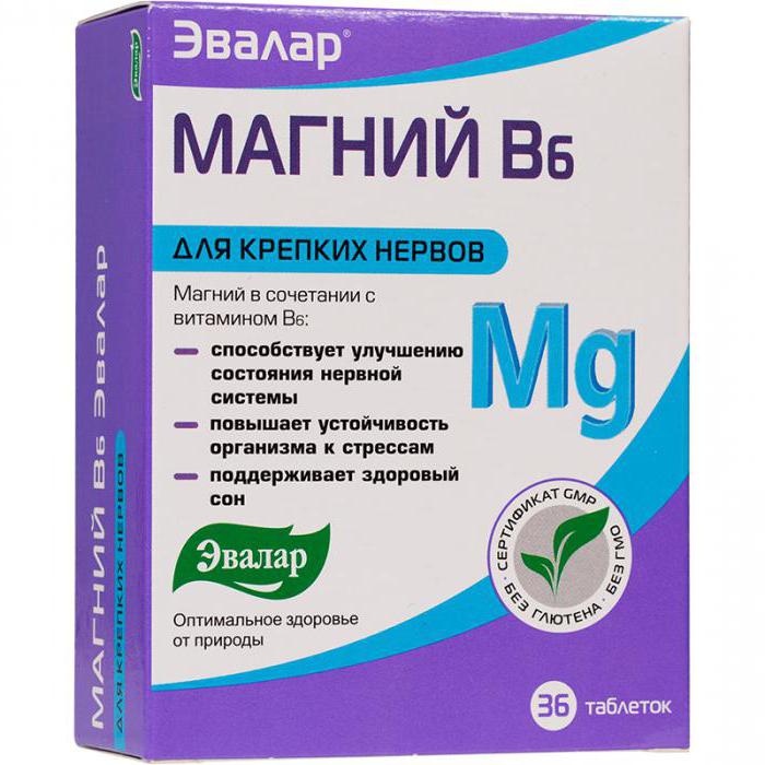 Магній B6: інструкція по застосуванню і аналоги препарату