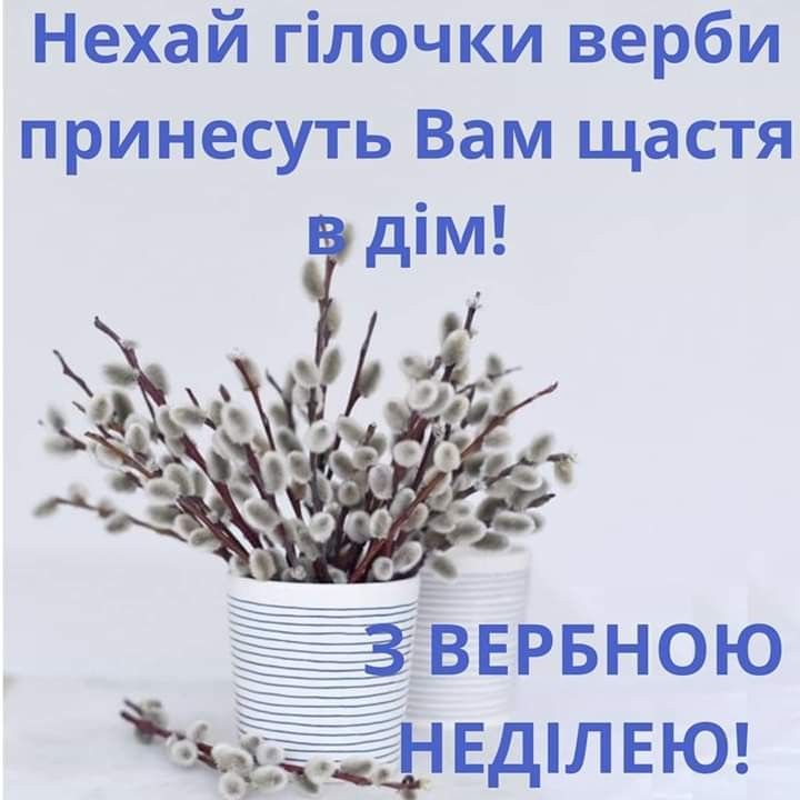 Красиві привітання з Вербною неділею своїми словами, до сліз
