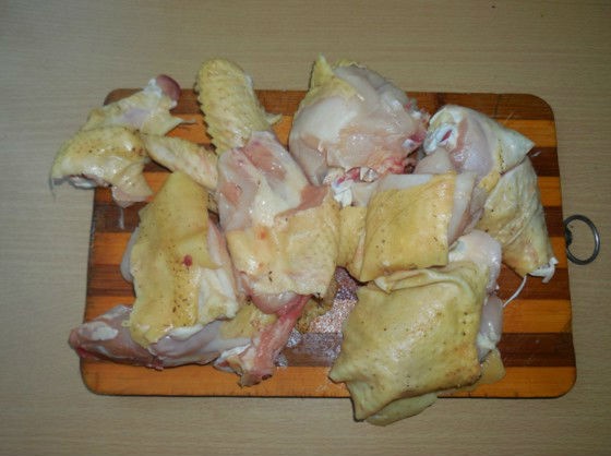 Курка з картоплею в духовці – дуже смачно!19