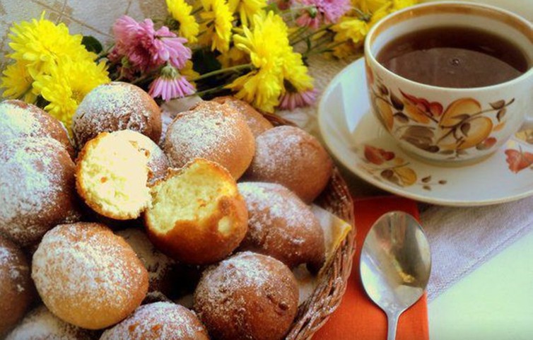 Пончики на згущеному молоці – швидко і смачно13