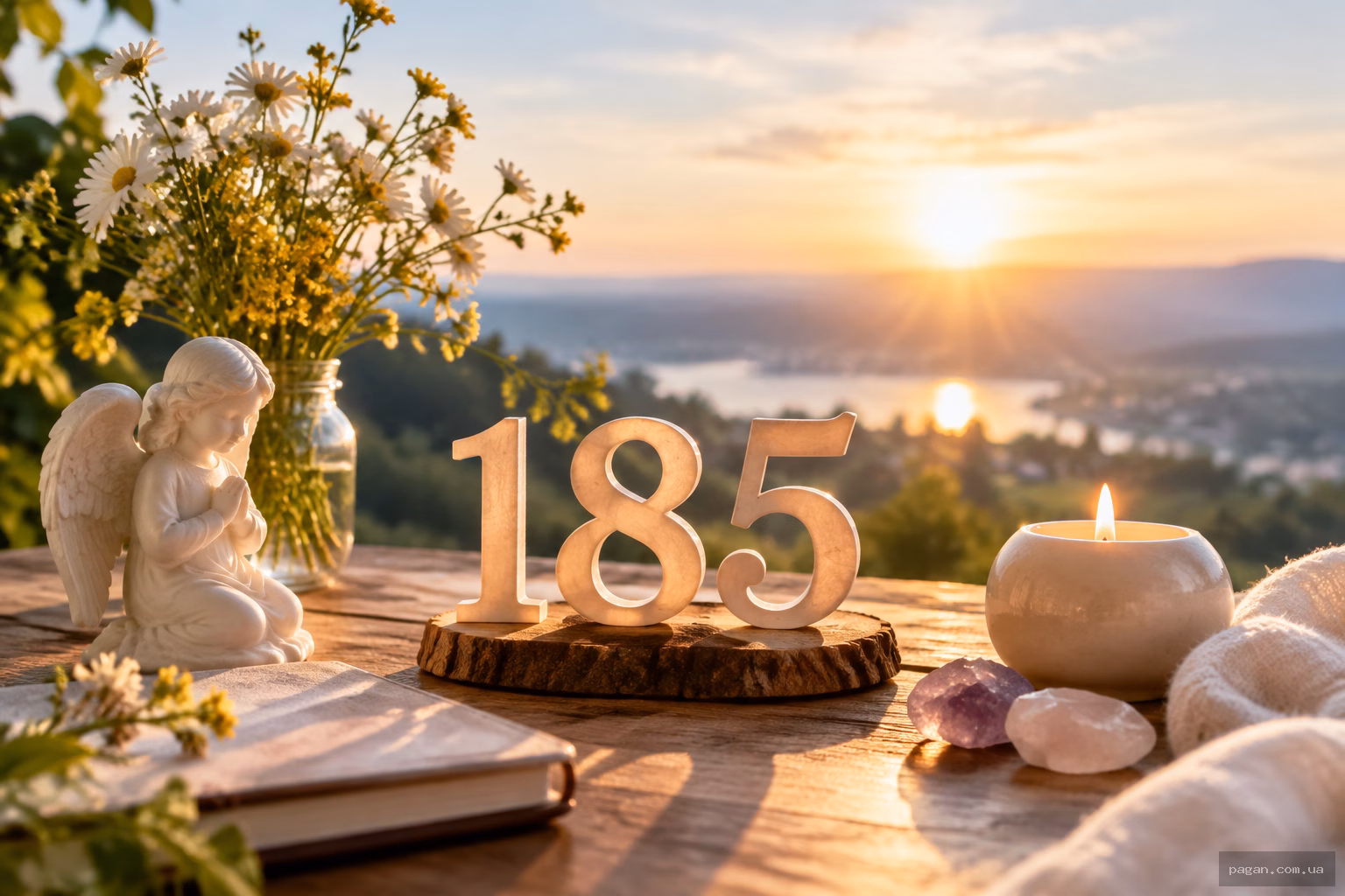 Число 185 в ангельській нумерології: значення та послання