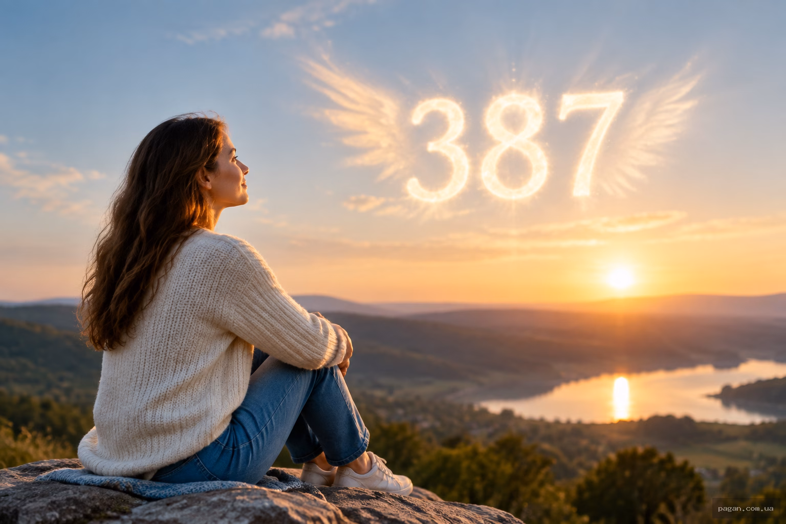 Значення числа 387: послання ангелів про минуле й любов