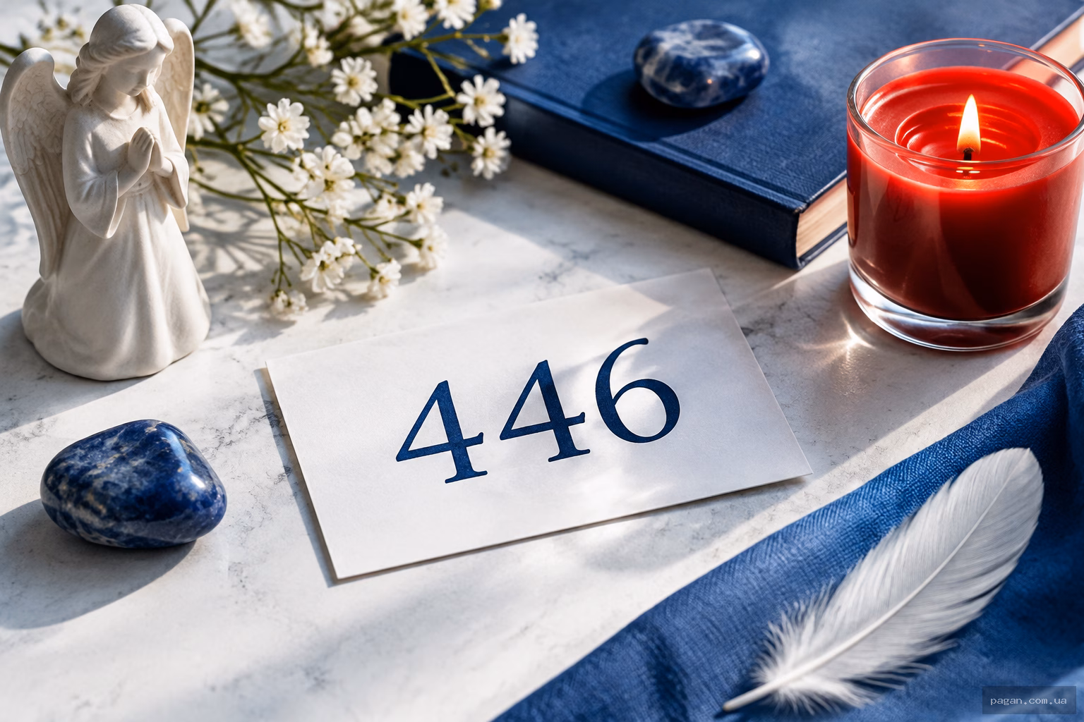 Значення числа 446 в ангельській нумерології: вірність, захист і духовний план