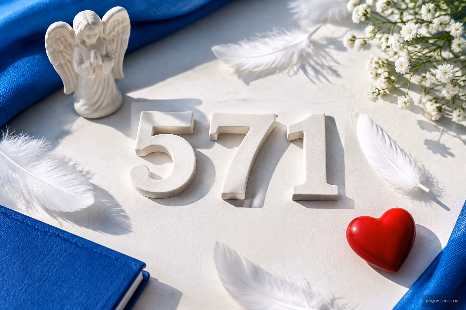 Значення числа 571 в ангельській нумерології