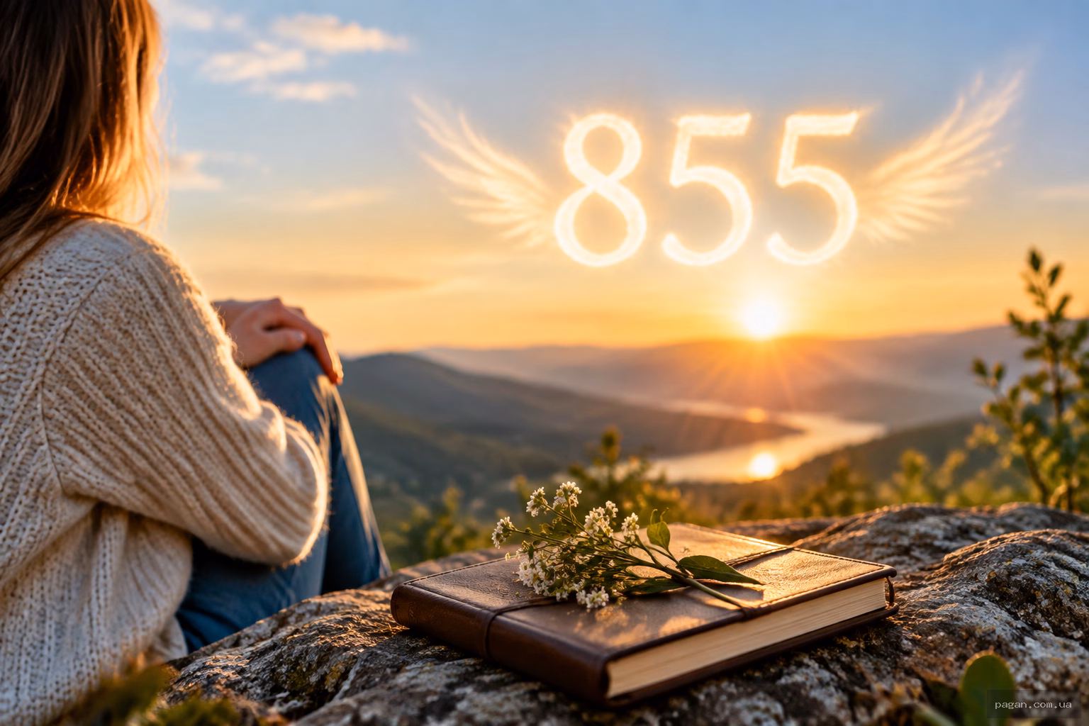 Число 855 в ангельській нумерології: що означає послання ангелів