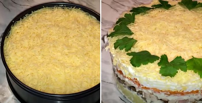 8 класичних рецептів салату з копченою куркою та корейською морквою: найсмачніші