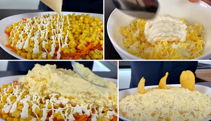 8 класичних рецептів салату з копченою куркою та корейською морквою: найсмачніші