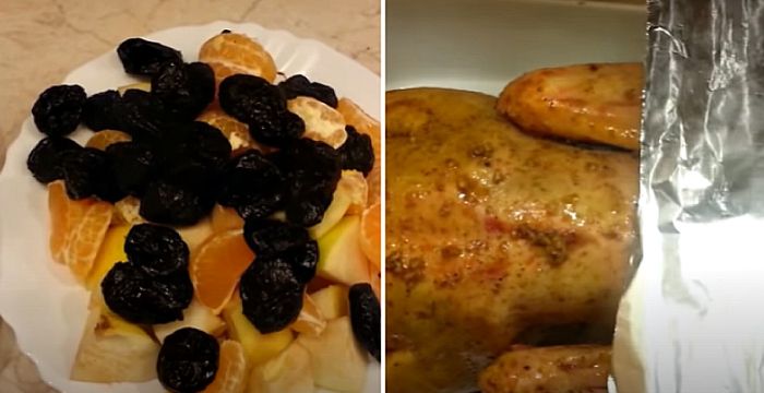 9 покрокових рецептів качки з яблуками, запеченою в духовці