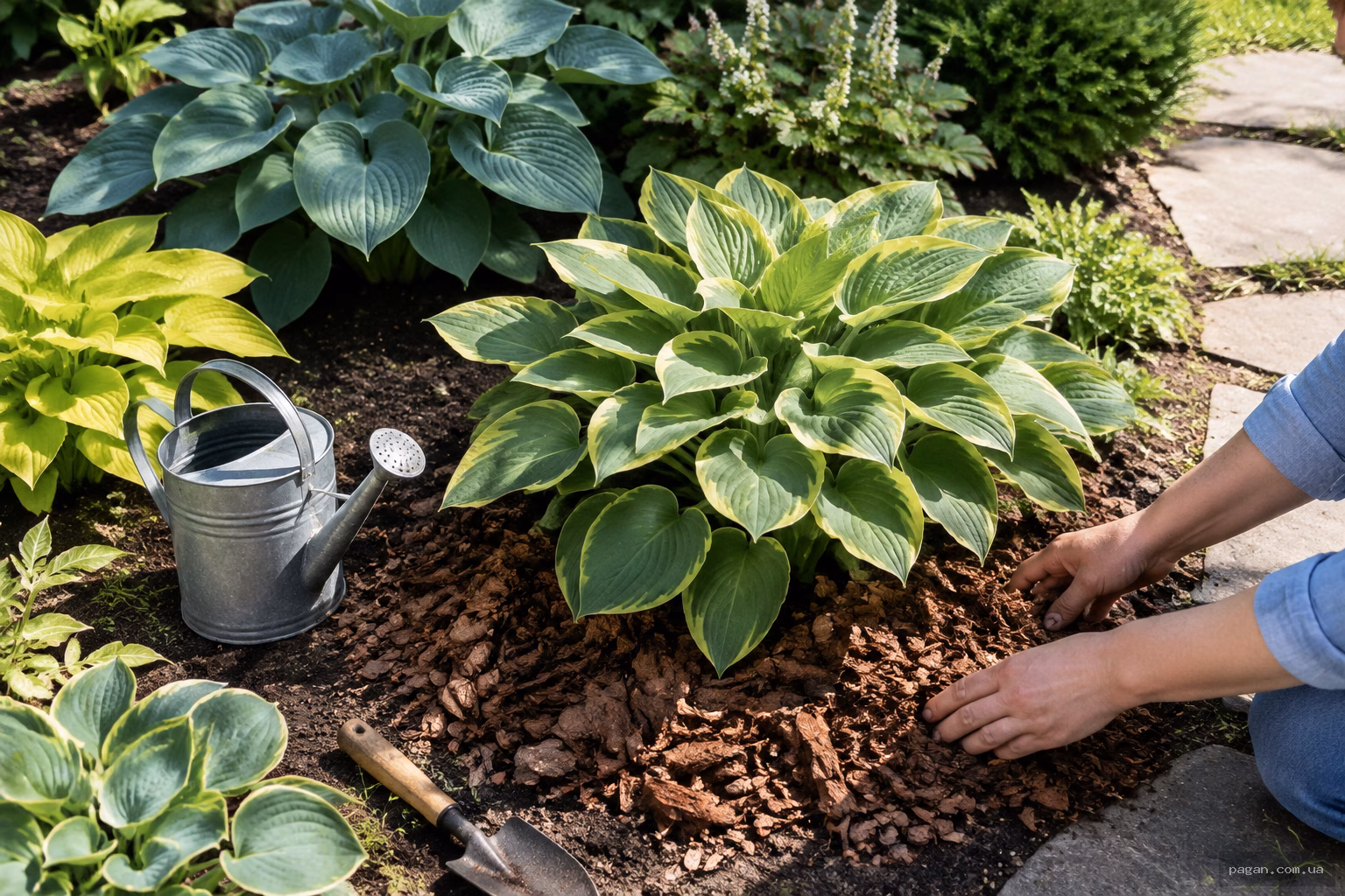 Хоста: посадка та догляд у відкритому ґрунті