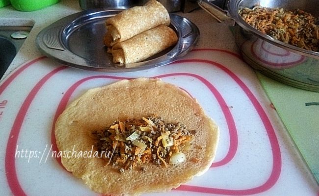 Покроковий рецепт начинки для млинців з яловичою печінкою 2022 року з фотографіями