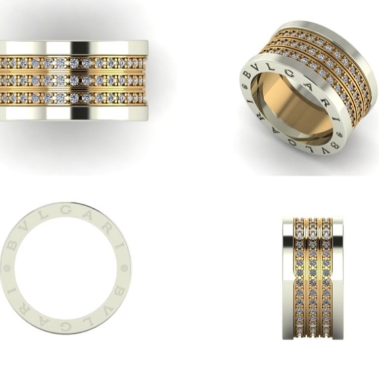 Кільце Bvlgari репліка