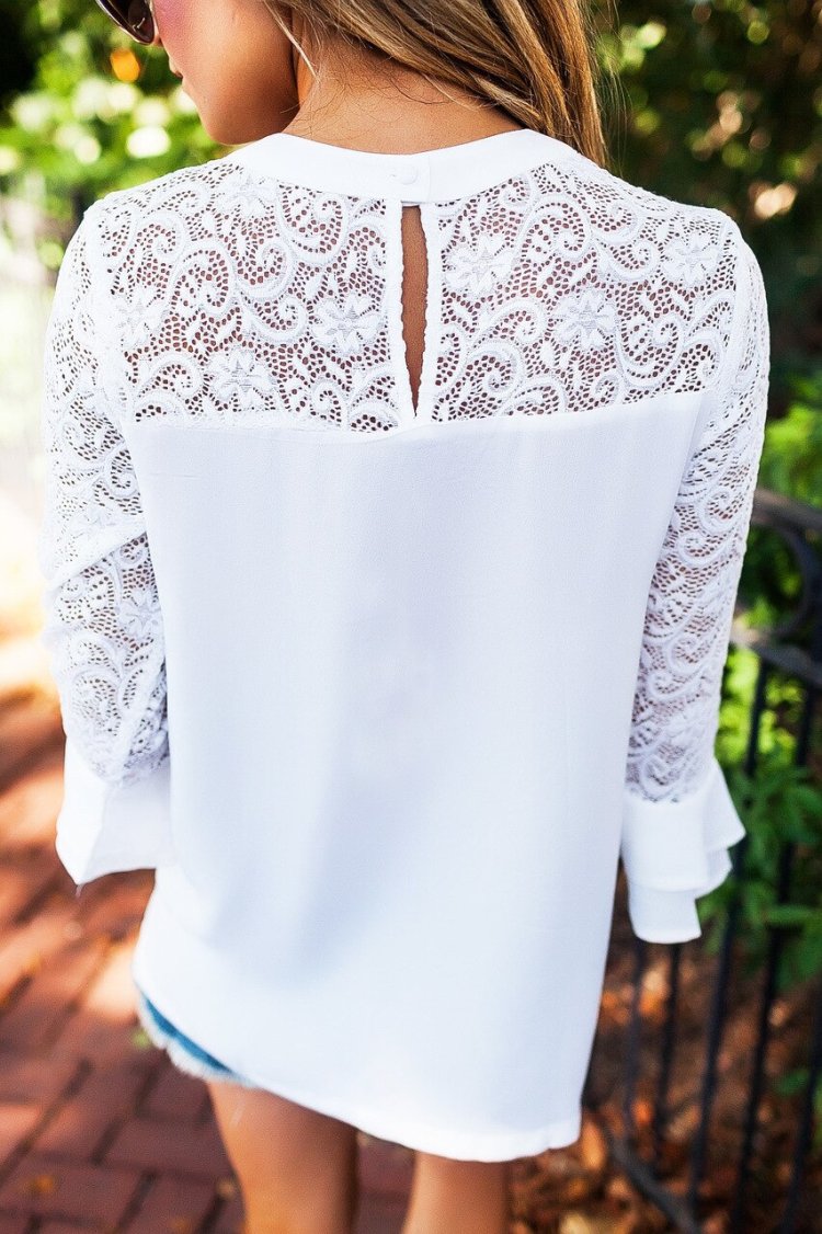 Мереживна блуза