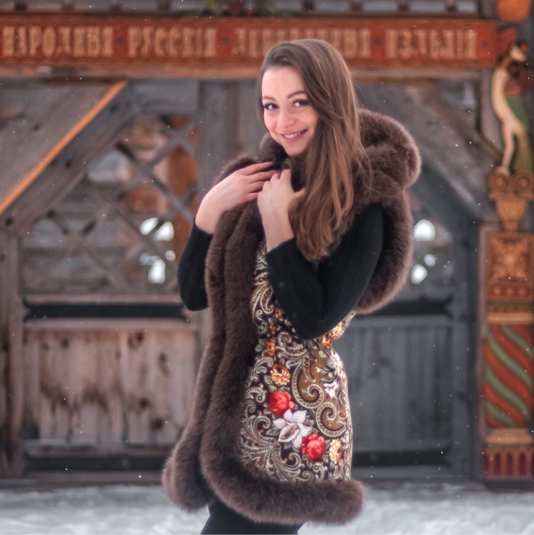 Кожушки з павлопосадських хусток
