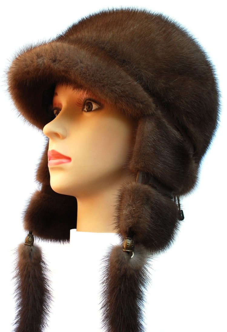 Nijole collection вушанка норка