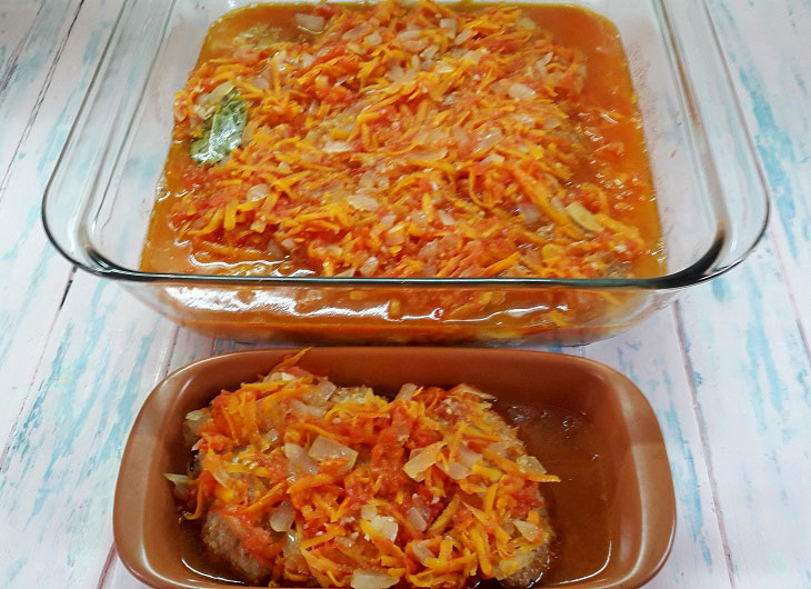 Ліниві голубці з індичкою - соковиті та ніжні