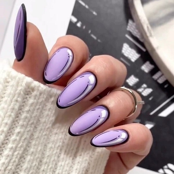 Comic nails - модний у 2023 році дизайн нігтів