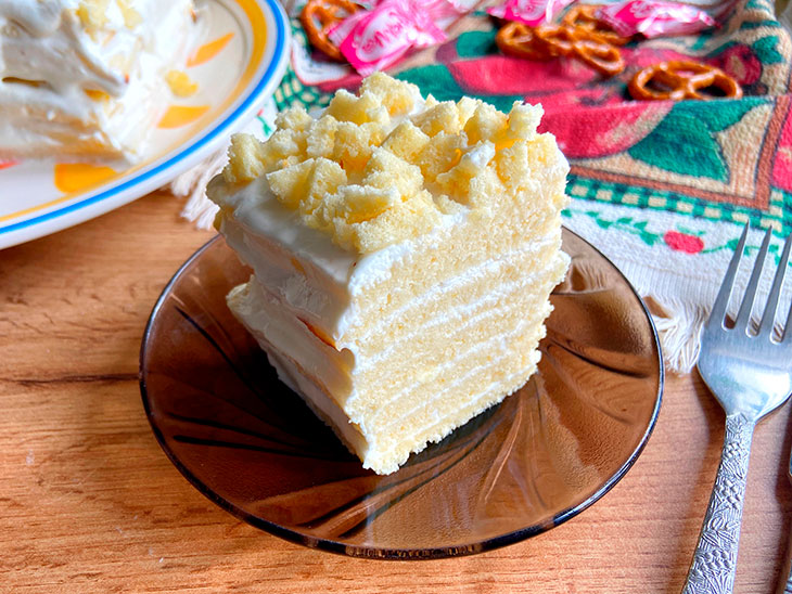 Ніжний торт «Молочна дівчинка» - швидко, просто та смачно