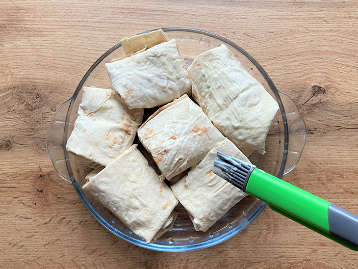 Горбуша, запечена в лаваші - просто, смачно та оригінально