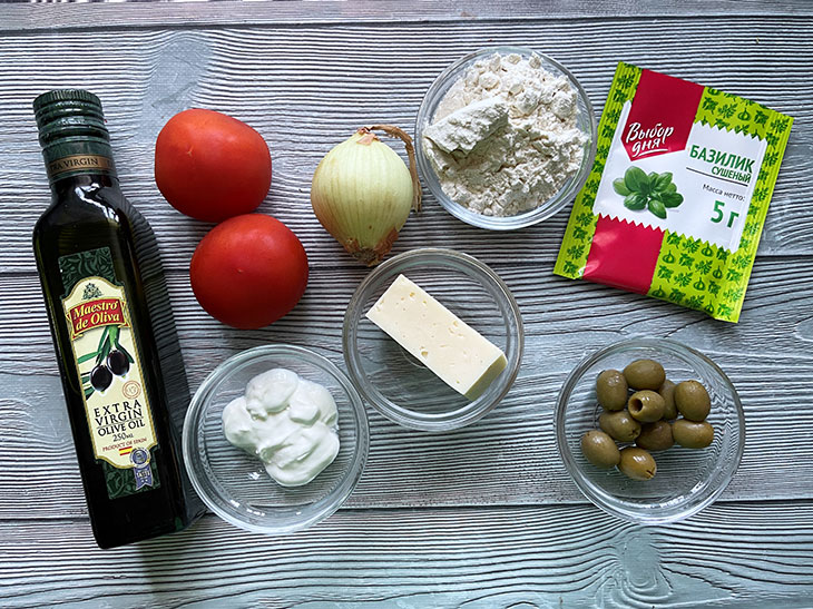 Галета з помідорами, цибулею та сиром - смачна та оригінальна випічка