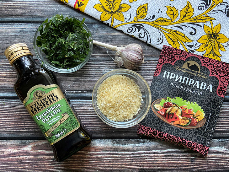 Зелений рис - цікава та смачна страва