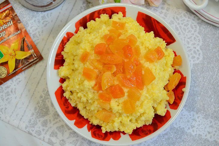 Пшоняна каша на кокосовому молоці - виходить дуже смачно