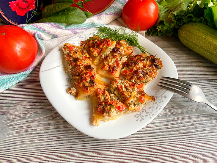 Пангасіус під шубою - проста, швидка та смачна страва