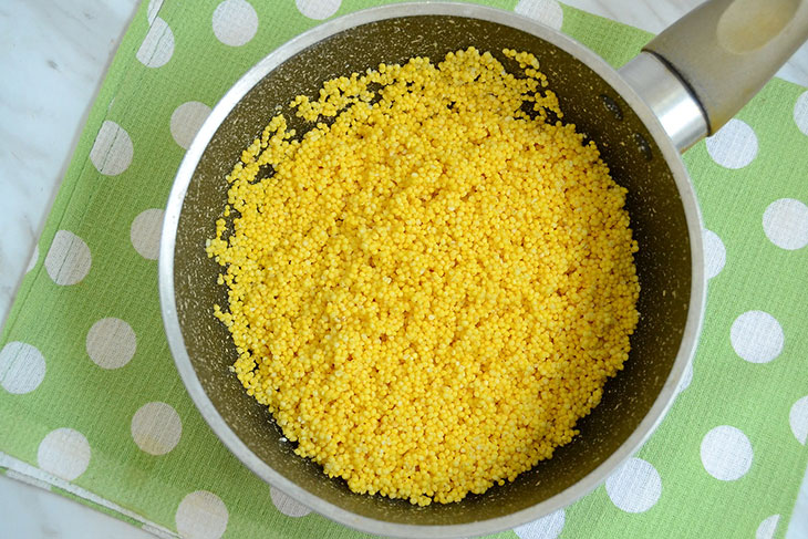 Пшоняна каша на кокосовому молоці - виходить дуже смачно