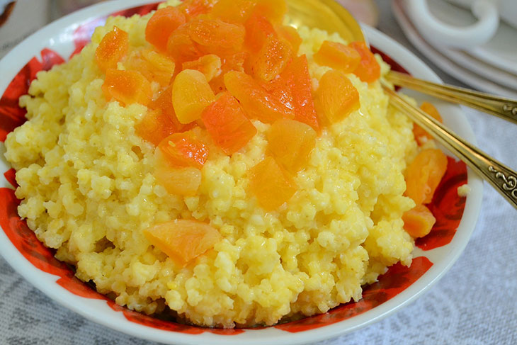 Пшоняна каша на кокосовому молоці - виходить дуже смачно