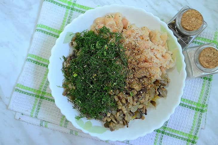 Голубці з грибами, булгуром та квасолею - з користю для фігури