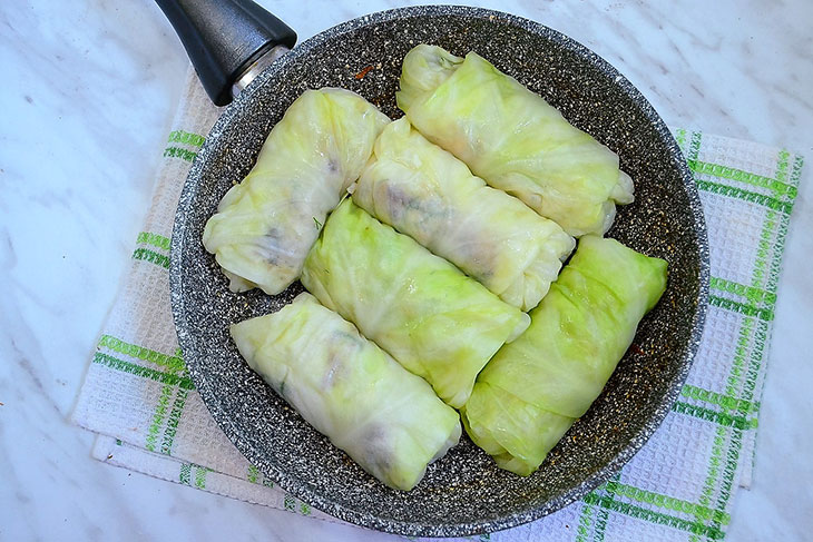 Голубці з грибами, булгуром та квасолею - з користю для фігури