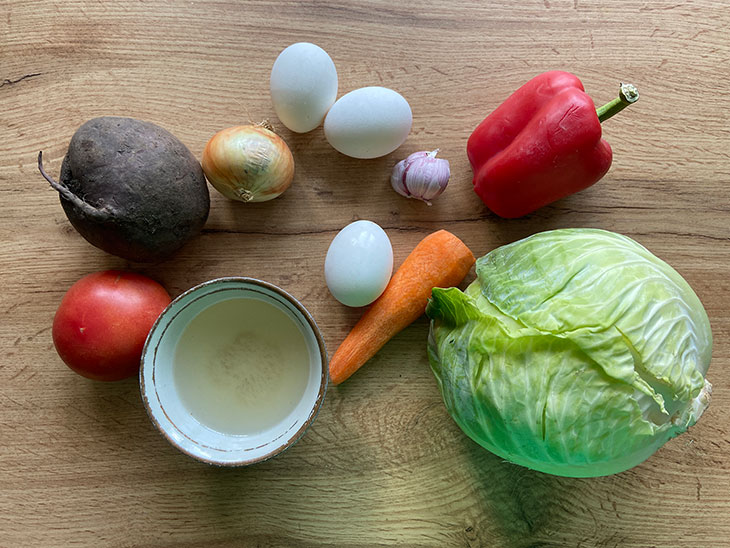 Борщ з яйцем - цікаво та оригінально