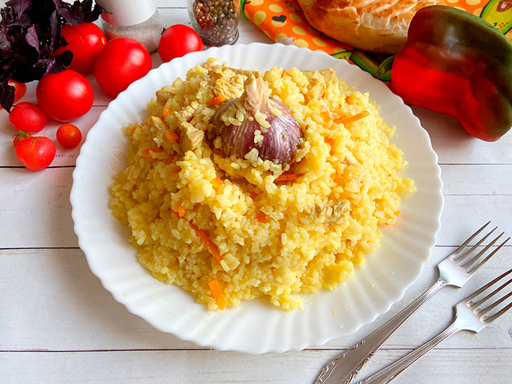 Плов з курячою грудкою: покроково