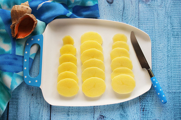 Гратен з картоплі з креветками: рецепт з фото покроково