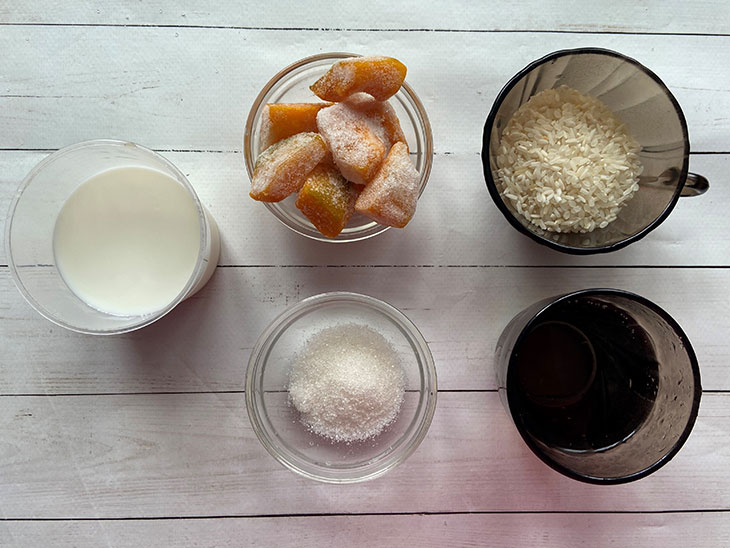 Рисова каша з гарбузом на молоці та воді: покроково