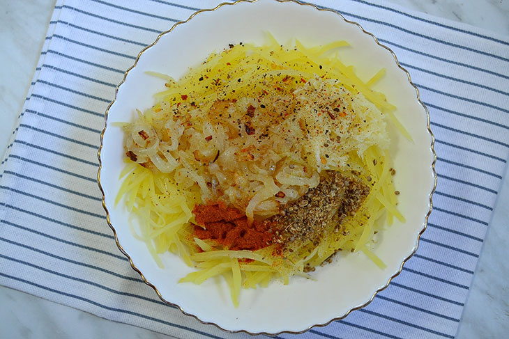 Корейський картопляний салат «Камдича»: рецепт з фото покроково