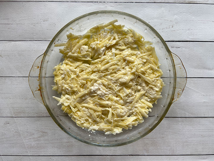 М'ясні котлети, запечені з тертою картоплею: рецепт з фото