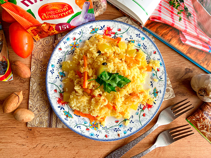 Рис із цукіні на сковороді: рецепт з фото покроково