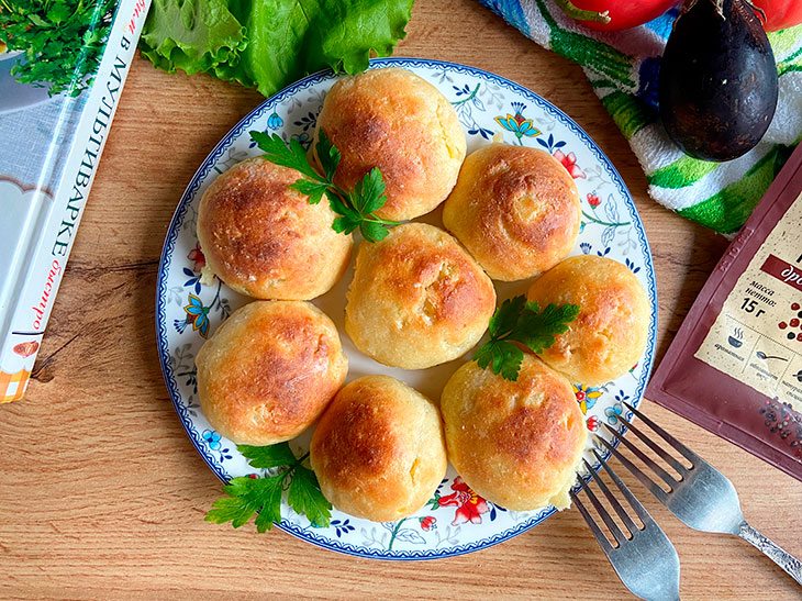 Картопляні булочки з сиром: рецепт з фото покроково