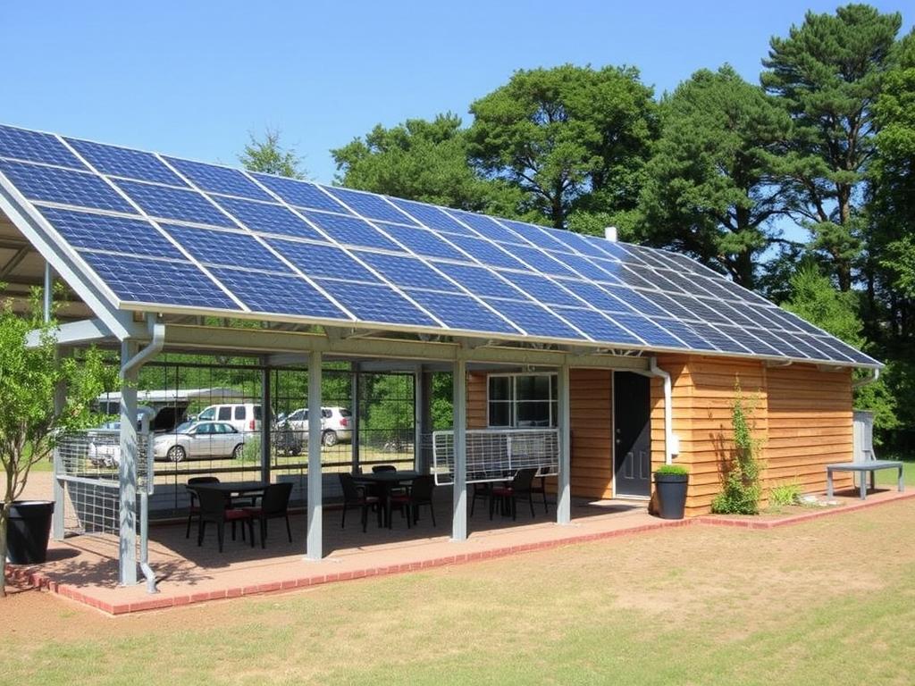 Solar stations: a reliable way to save for businesses. Solar stations: a reliable way to save for businesses.photo