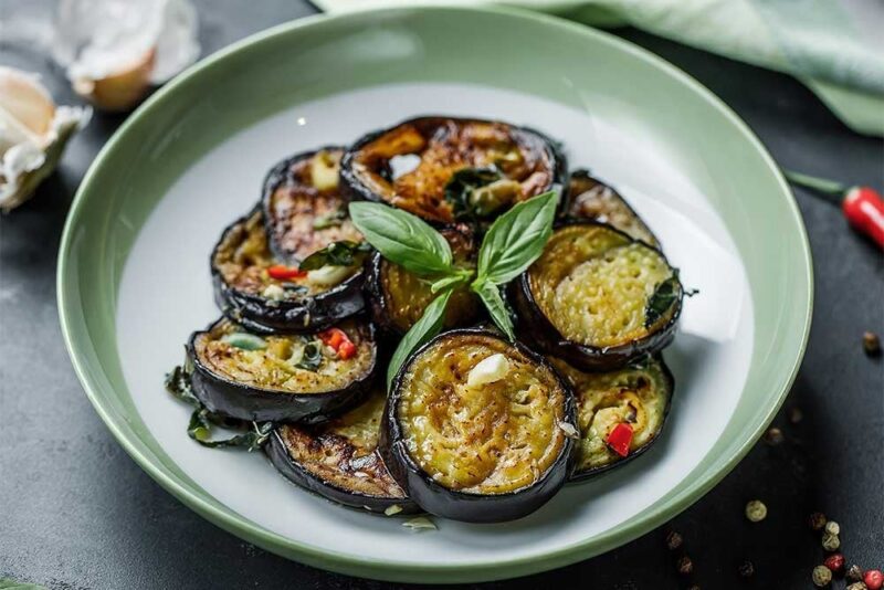 Быстрые блюда из баклажанов